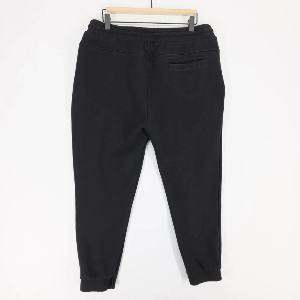 BYLT Core Lounge Joggers Mens XL Black Sweatpants Drawstring Cotton Pockets